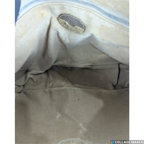 Authentic GUCCI Plus GG Pattern Shoulder/Crossbody Bag PVC Leather Brown Italy - Picture 6 of 16